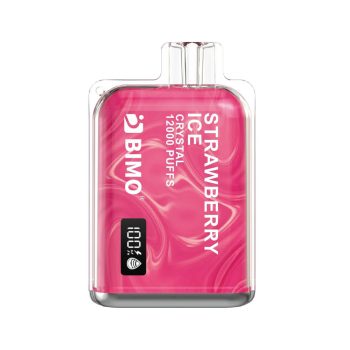 BIMO Crystal 12k Puffs- Strawberry Ice